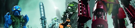 Banner Bionicle Heroes