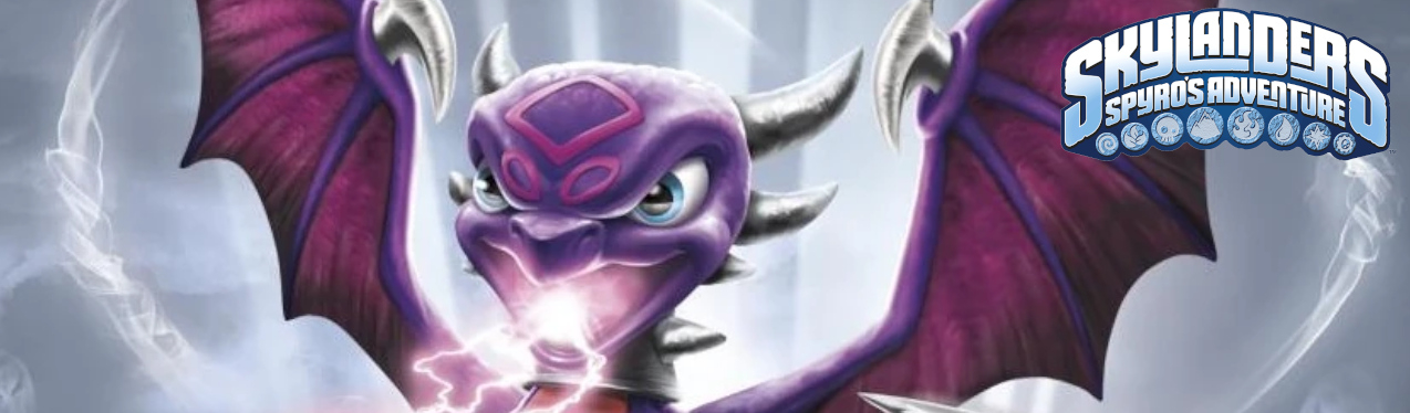 Banner Skylanders Character - Cynder