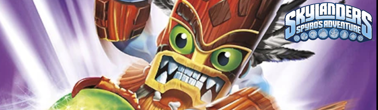 Banner Skylanders Character - Double Trouble