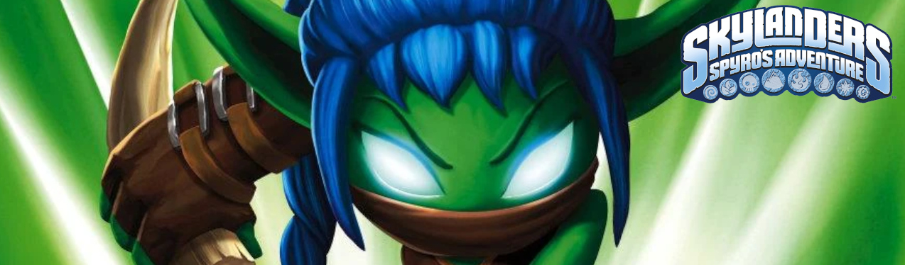 Banner Skylanders Character - Stealth Elf