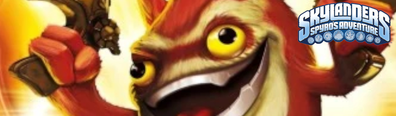 Banner Skylanders Character - Trigger Happy