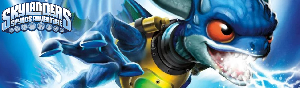 Banner Skylanders Character - Zap