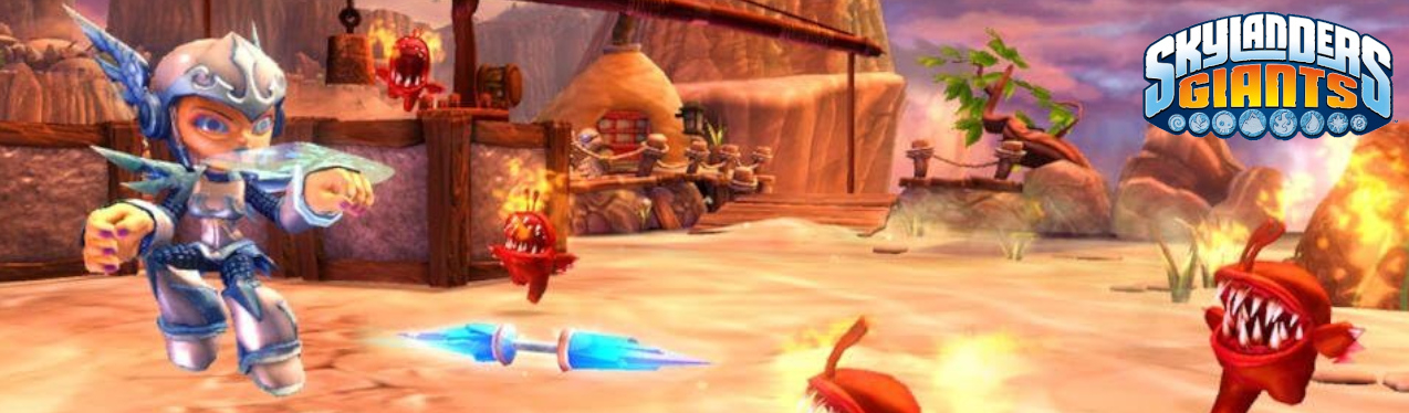 Banner Skylanders Giants Character - Chill