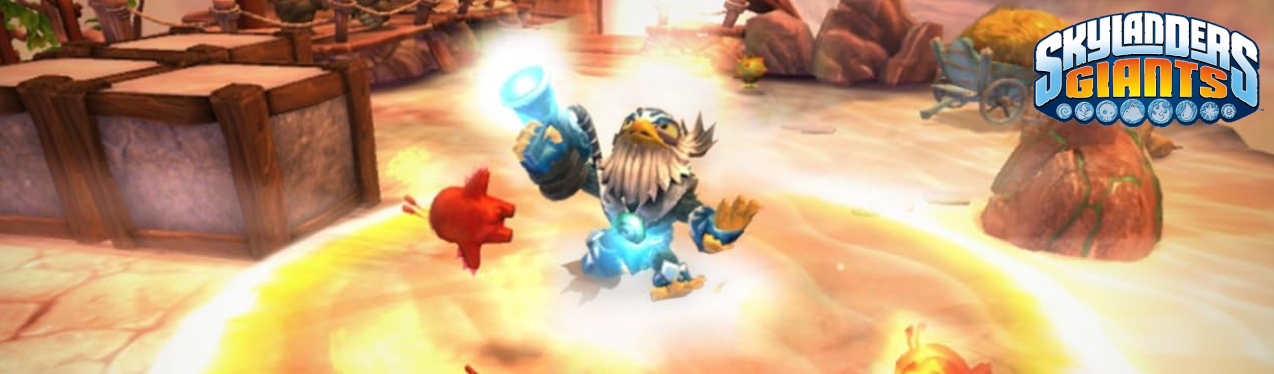 Banner Skylanders Giants Character - Lightcore Jet-Vac