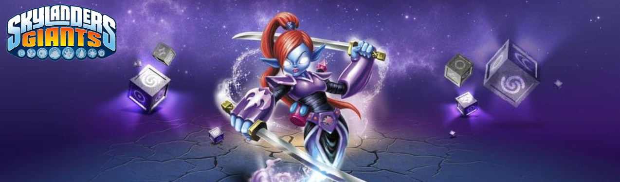 Banner Skylanders Giants Character - Ninjini