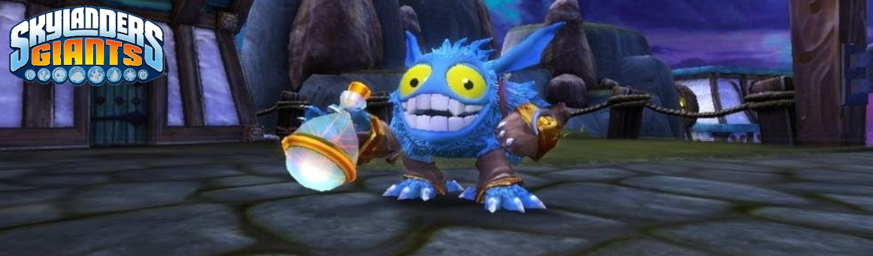 Banner Skylanders Giants Character - Pop Fizz