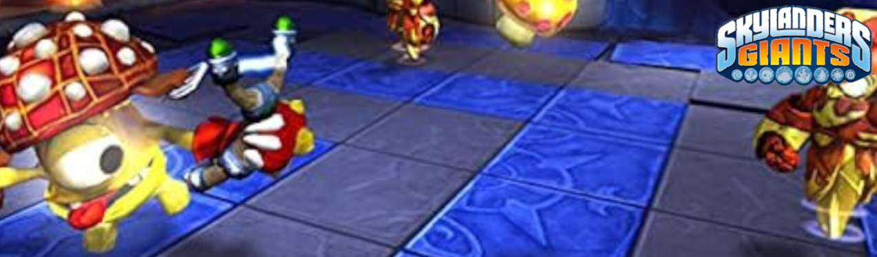 Banner Skylanders Giants Character - Shroomboom