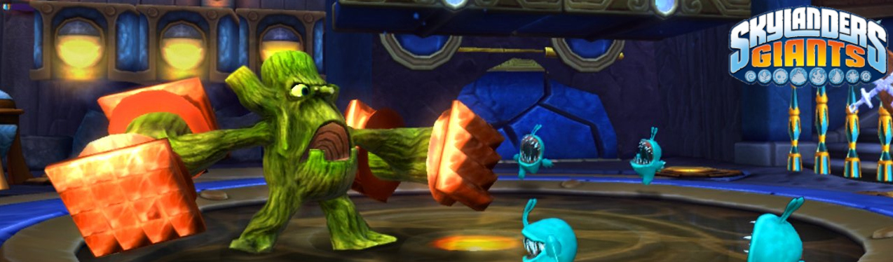 Banner Skylanders Giants Character - Stump Smash