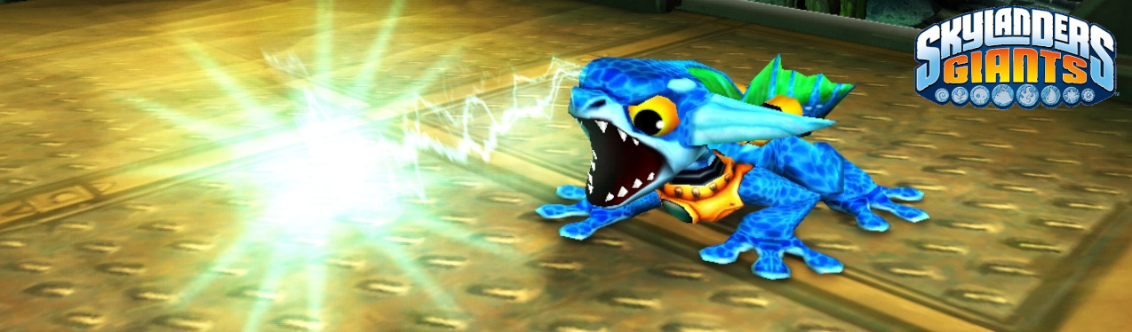 Banner Skylanders Giants Character - Zap