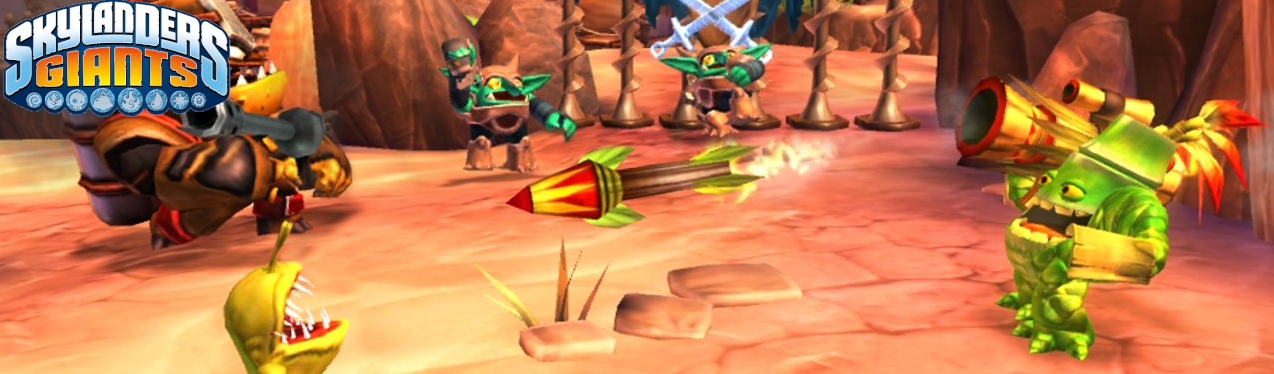 Banner Skylanders Giants Character - Zook