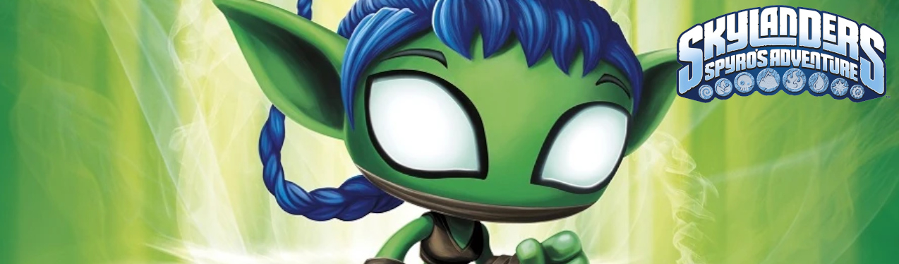 Banner Skylanders Sidekick - Whisper Elf