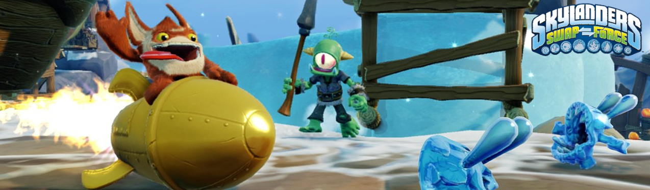 Banner Skylanders Swap Force Character - Big Bang Trigger Happy