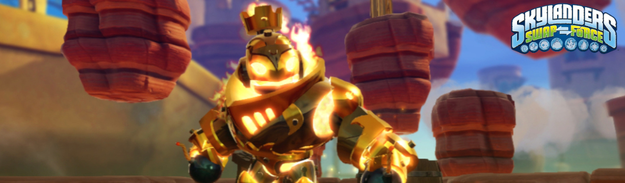 Banner Skylanders Swap Force Character - Blast Zone