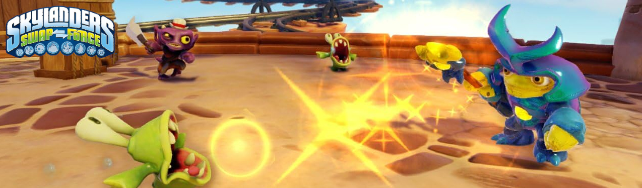 Banner Skylanders Swap Force Character - Dune Bug