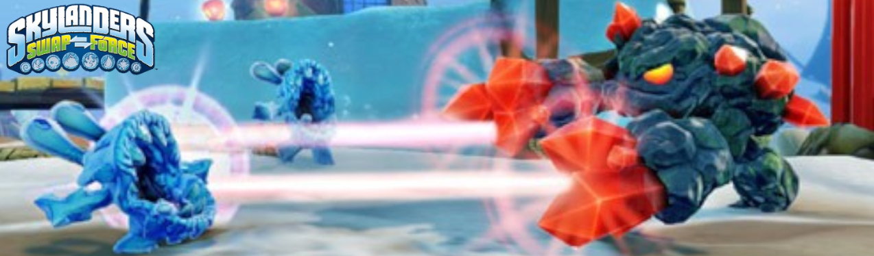 Banner Skylanders Swap Force Character - Hyper Beam Prism Break