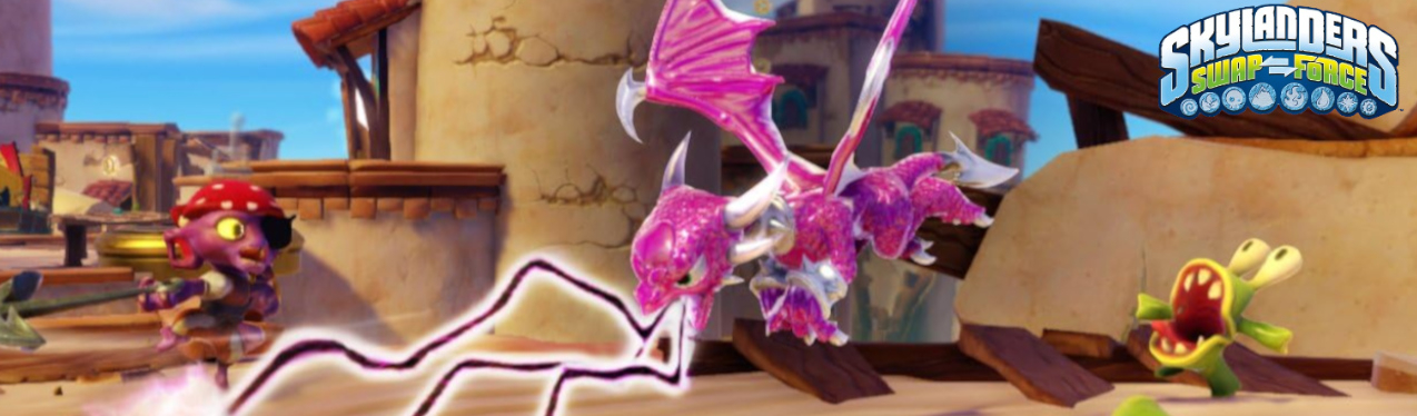 Banner Skylanders Swap Force Character - Phantom Cynder