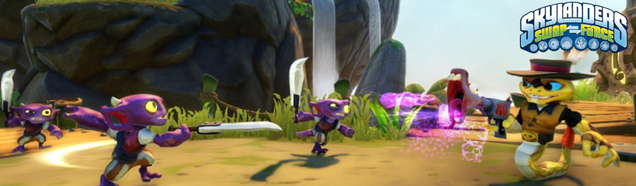 Banner Skylanders Swap Force Character - Rattle Shake