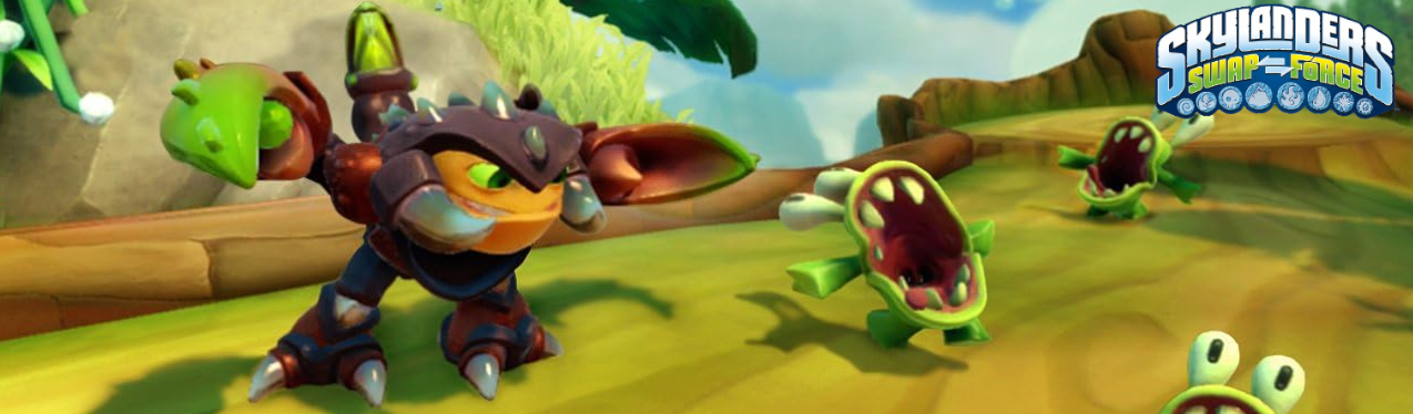 Banner Skylanders Swap Force Character - Scorp