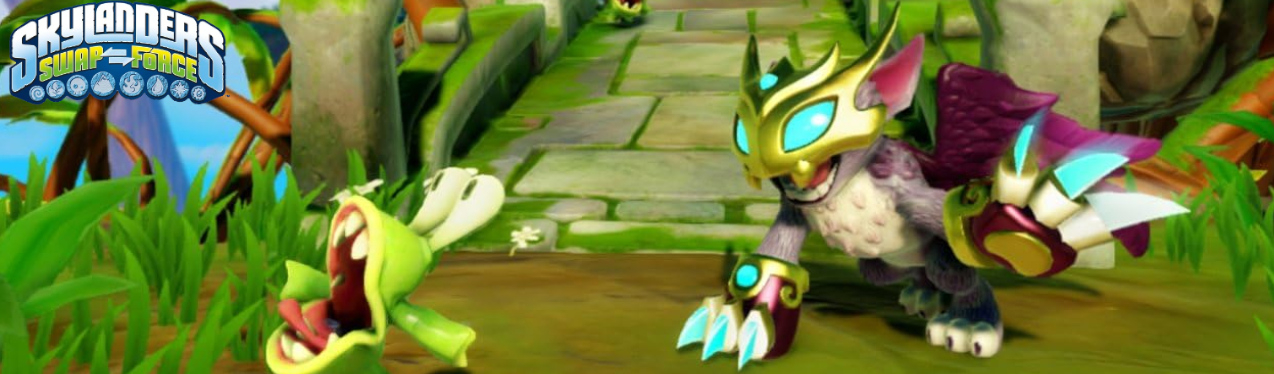 Banner Skylanders Swap Force Character - Scratch