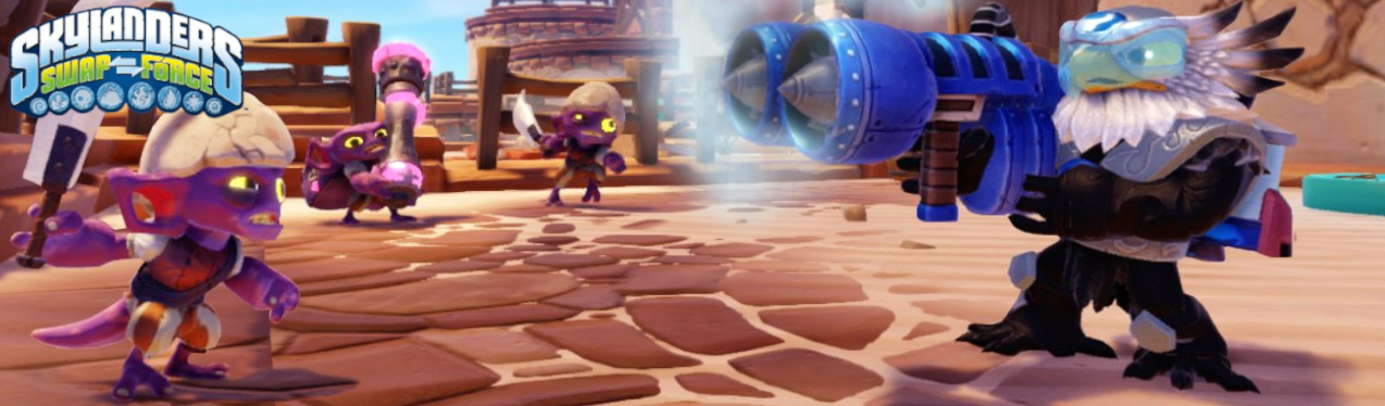 Banner Skylanders Swap Force Character - Turbo Jet-Vac