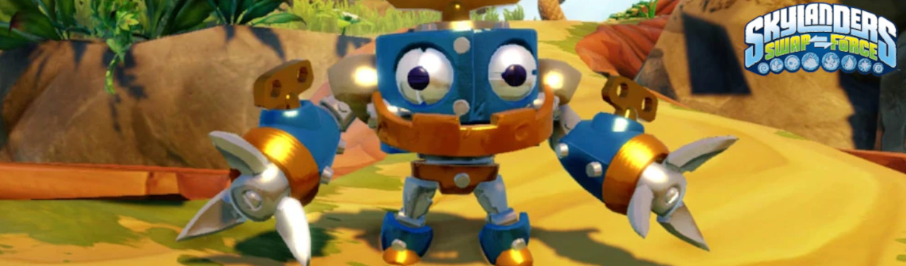 Banner Skylanders Swap Force Character - Wind Up