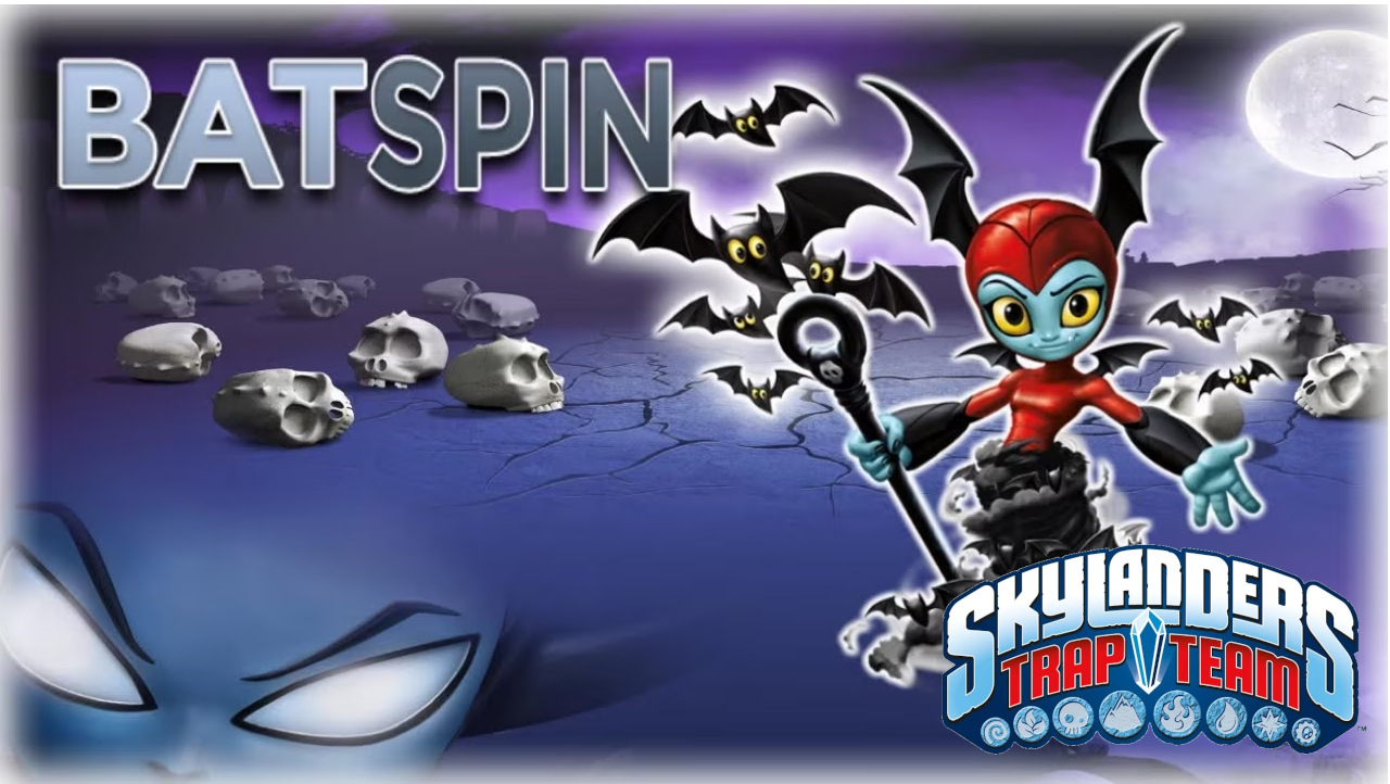 Banner Skylanders Trap Team Character - Bat Spin