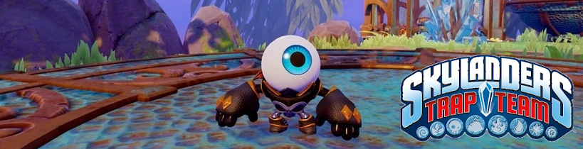 Banner Skylanders Trap Team Character - Eye Small