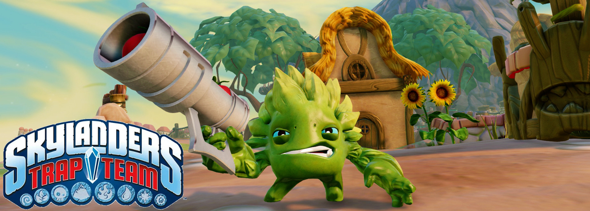 Banner Skylanders Trap Team Character - Food Fight