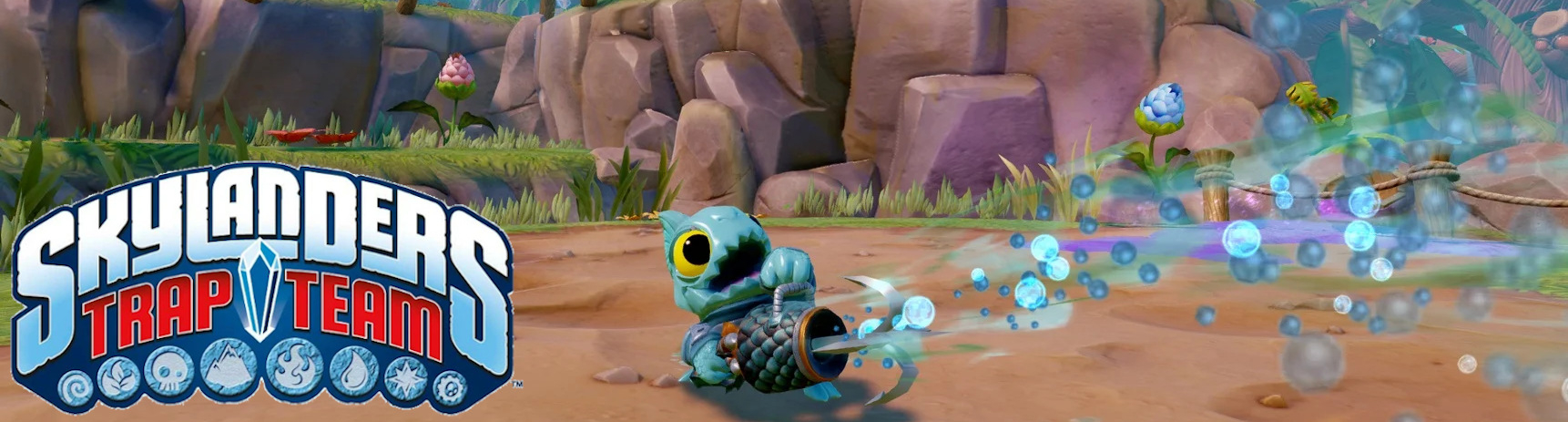 Banner Skylanders Trap Team Character - Gill Runt