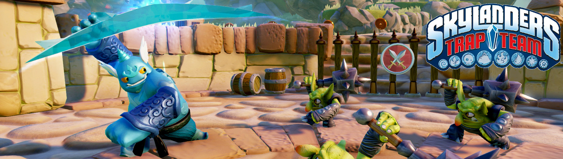 Banner Skylanders Trap Team Character - Gusto