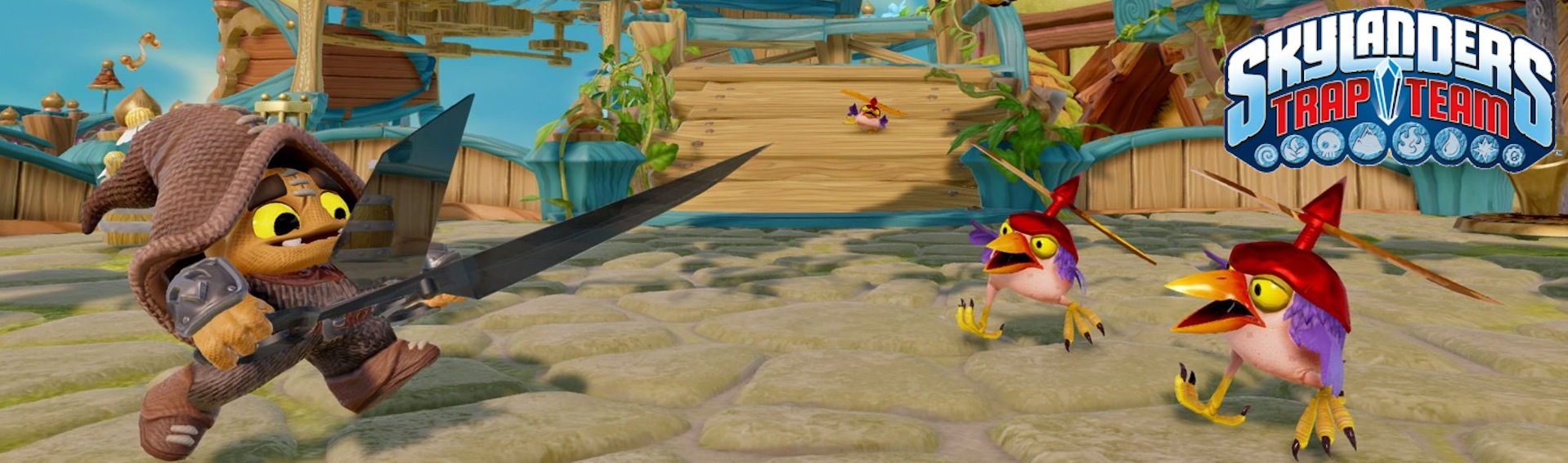 Banner Skylanders Trap Team Character - Short Cut