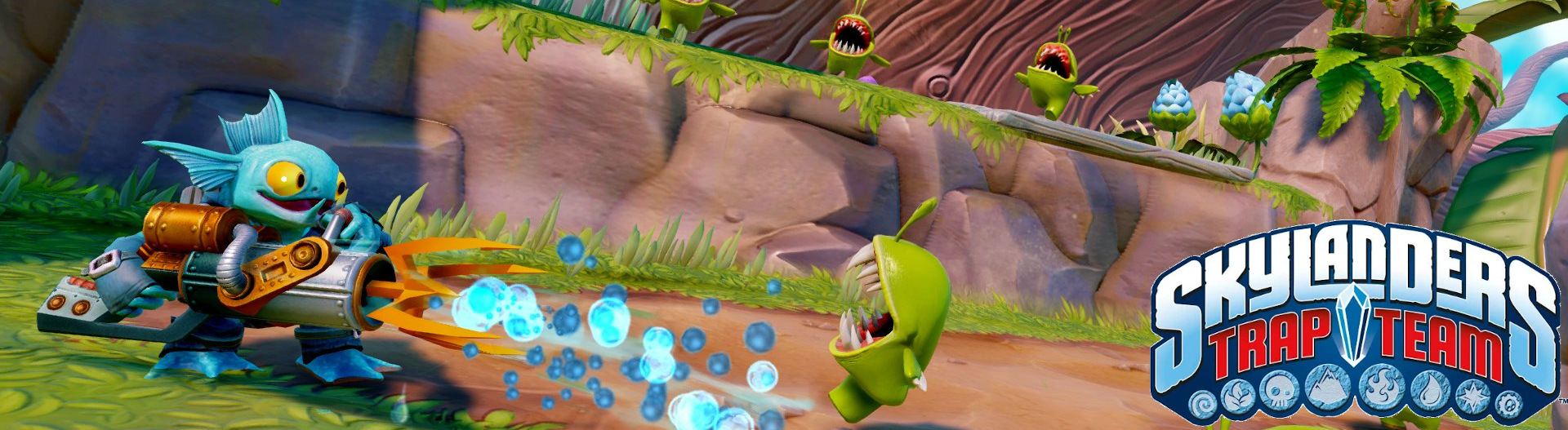 Banner Skylanders Trap Team Character - Tidal Wave Gill Grunt