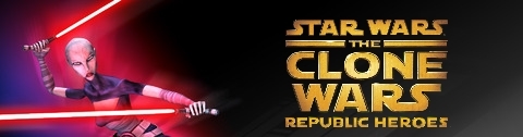 Banner Star Wars The Clone Wars Republic Heroes