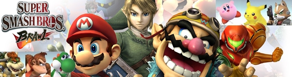 Banner Super Smash Bros Brawl