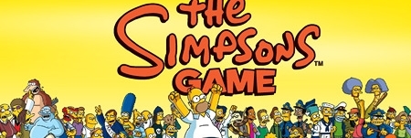 Banner The Simpsons Game