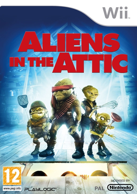 Boxshot Aliens in the Attic