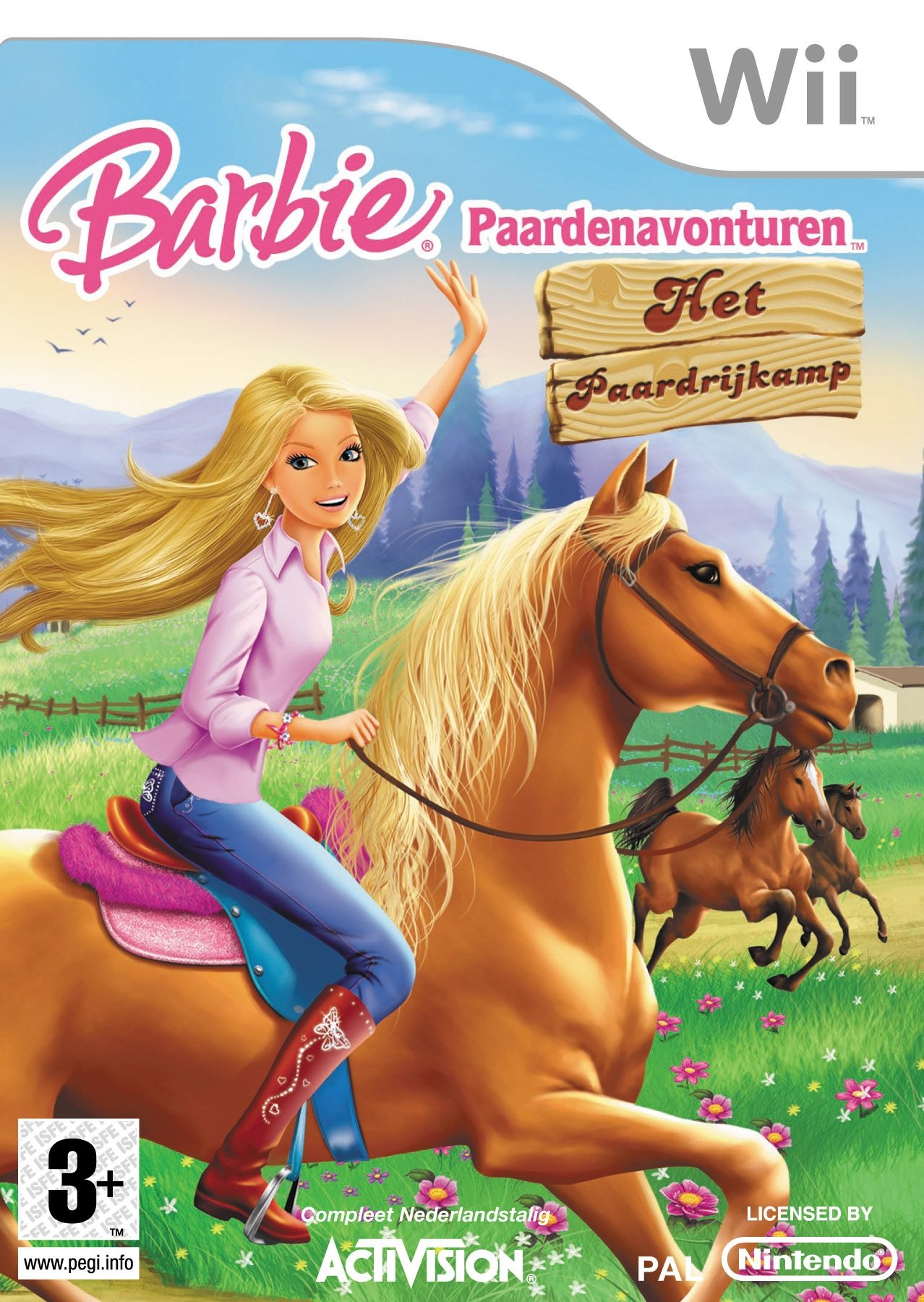 slachtoffers Onderbreking los van Barbie Paardenavonturen: Het Paardrijkamp - Wii All in 1!