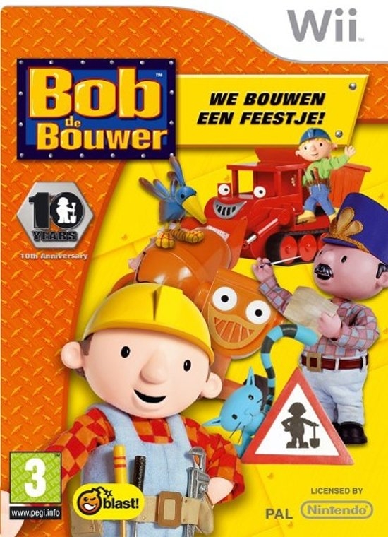 Boxshot Bob de Bouwer: We Bouwen een Feestje