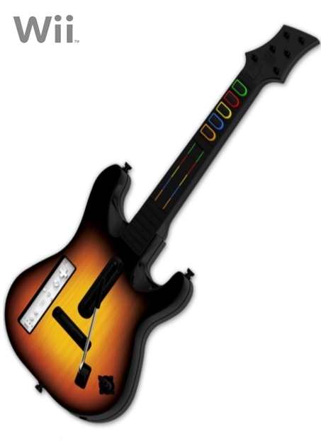 Dokter Encommium slecht humeur Guitar Hero Guitar - Wii Hardware All in 1!