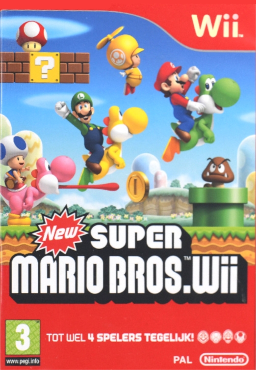 Boxshot New Super Mario Bros. Wii