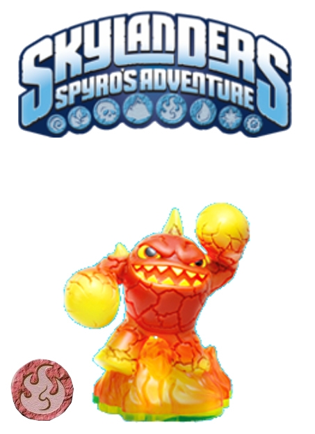 Boxshot Skylanders Character - Eruptor