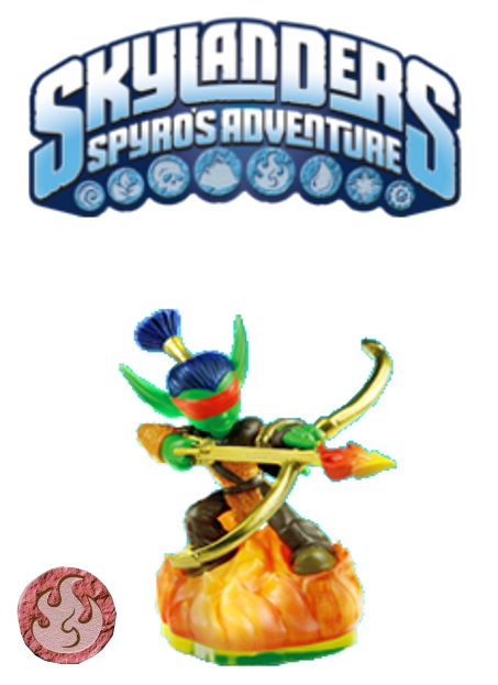 Boxshot Skylanders Character - Flameslinger