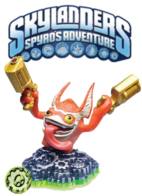 Boxshot Skylanders Character - Trigger Happy