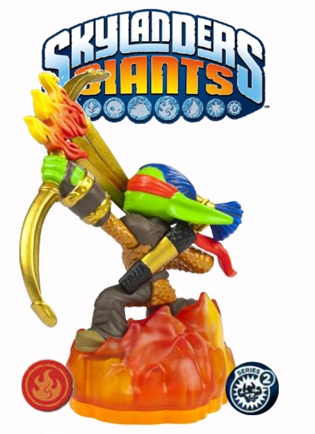 Boxshot Skylanders Giants Character - Flameslinger