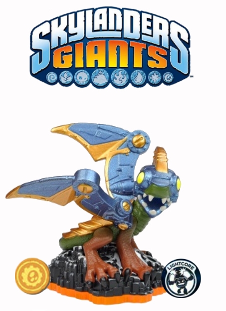 Boxshot Skylanders Giants Character - Lightcore Drobot