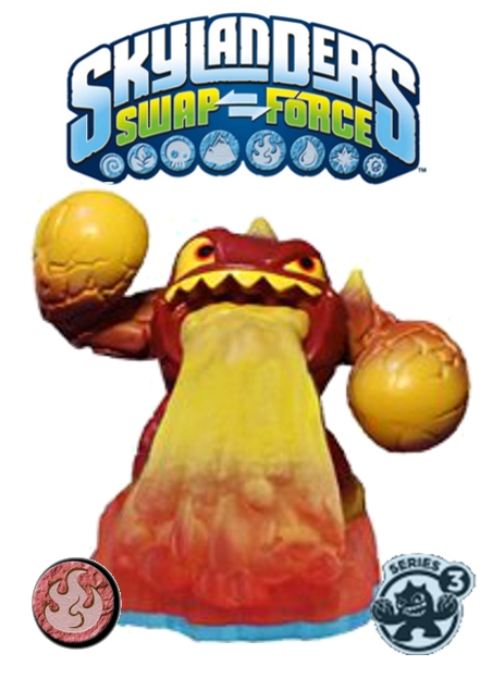 Boxshot Skylanders Swap Force Character - Lava Barf Eruptor