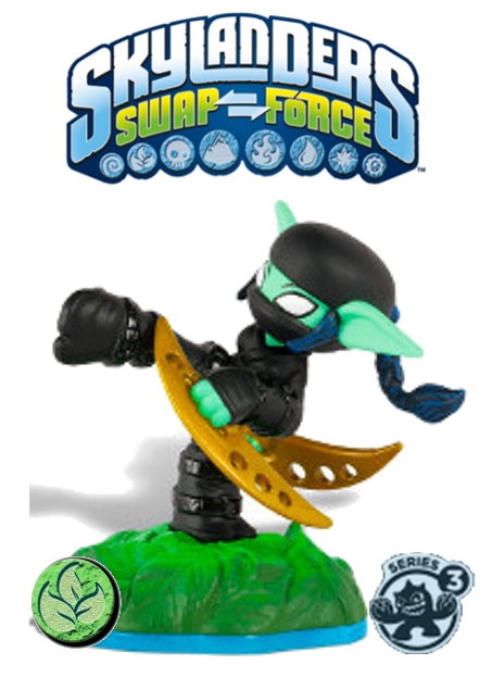 Boxshot Skylanders Swap Force Character - Ninja Stealth Elf