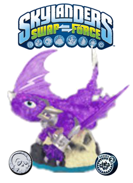 Boxshot Skylanders Swap Force Character - Phantom Cynder