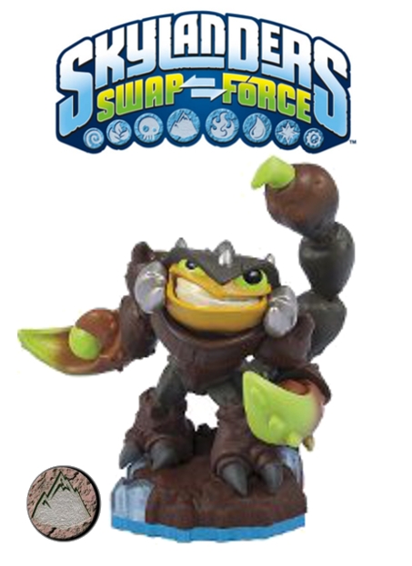 Boxshot Skylanders Swap Force Character - Scorp