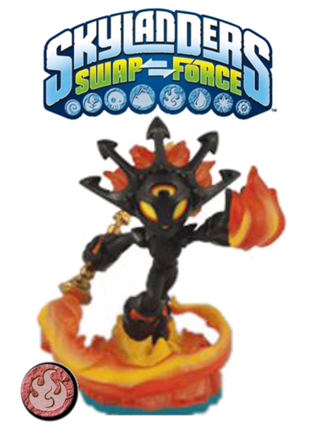 Boxshot Skylanders Swap Force Character - Smolderdash